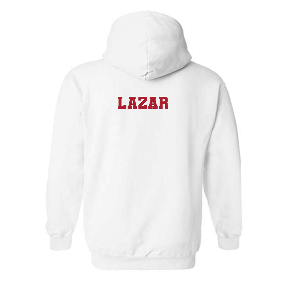 Nicholls State - NCAA Men's Tennis : Razvan Lazar - Classic Fashion Shersey Hooded Sweatshirt-1