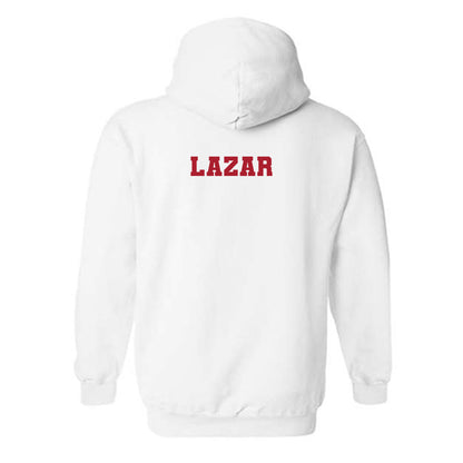Nicholls State - NCAA Men's Tennis : Razvan Lazar - Classic Fashion Shersey Hooded Sweatshirt-1