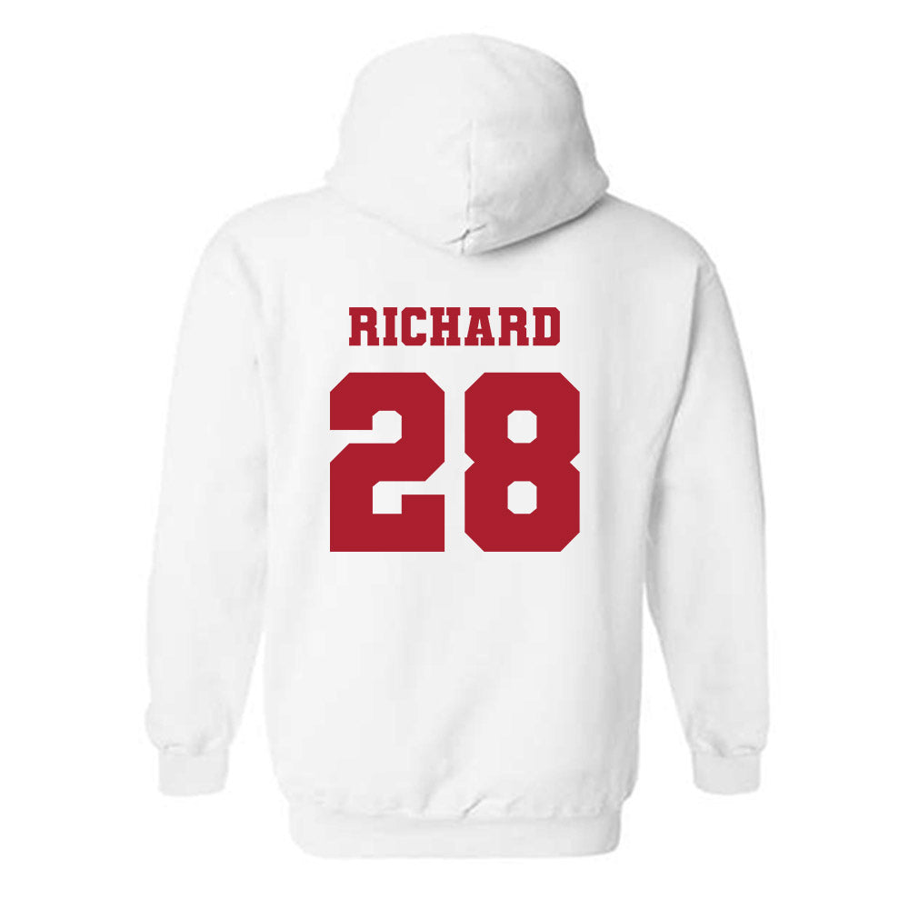 Nicholls State - NCAA Baseball : Dawson Richard - Classic Fashion Shersey Hooded Sweatshirt-1