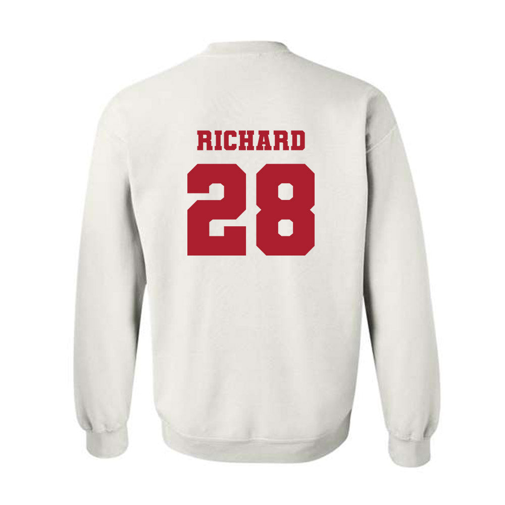 Nicholls State - NCAA Baseball : Dawson Richard - Classic Fashion Shersey Crewneck Sweatshirt-1