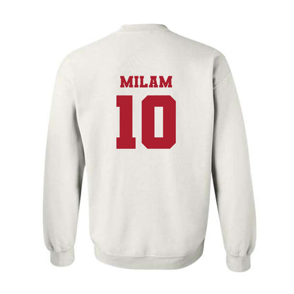 Nicholls State - NCAA Baseball : Jaxon Milam - Classic Fashion Shersey Crewneck Sweatshirt-1