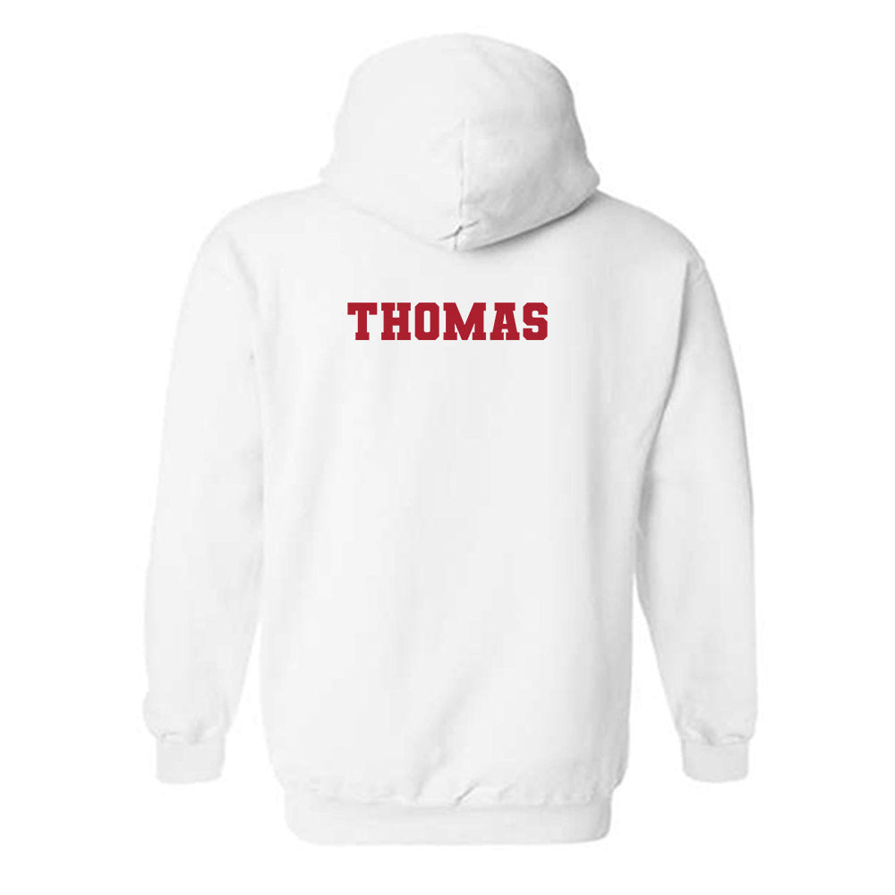 Nicholls State - NCAA Women's Track & Field : AMiah Thomas - Classic Fashion Shersey Hooded Sweatshirt-1