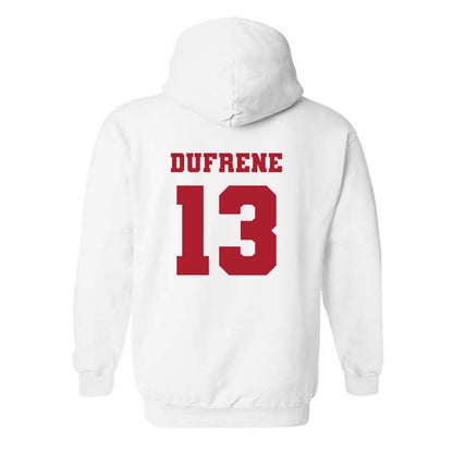 Nicholls State - NCAA Football : Jackson Dufrene - Classic Fashion Shersey Hooded Sweatshirt-1