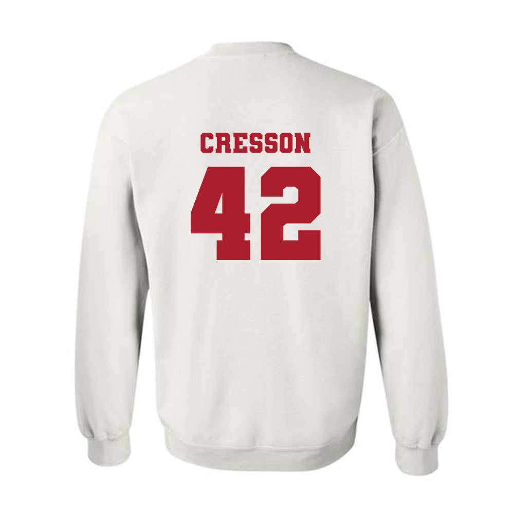 Nicholls State - NCAA Football : David Cresson - Classic Fashion Shersey Crewneck Sweatshirt-1