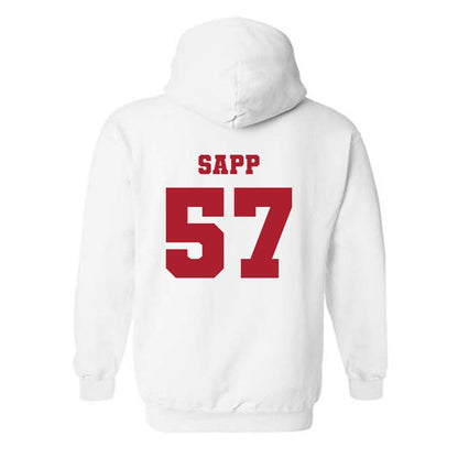 Nicholls State - NCAA Football : Jamaal Sapp - Classic Fashion Shersey Hooded Sweatshirt-1
