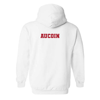 Nicholls State - NCAA Men's Golf : Elliott Aucoin - Classic Fashion Shersey Hooded Sweatshirt-1