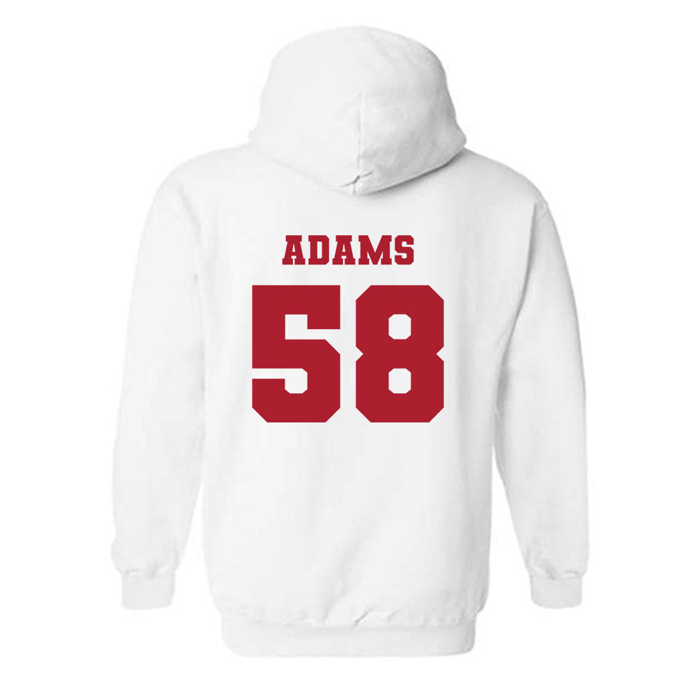 Nicholls State - NCAA Football : Arrington Adams - Classic Fashion Shersey Hooded Sweatshirt-1