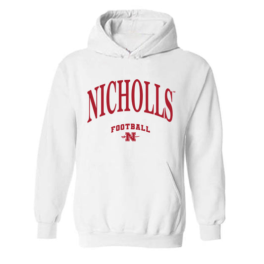 Nicholls State - NCAA Football : Kasai Jones - Classic Fashion Shersey Hooded Sweatshirt-0