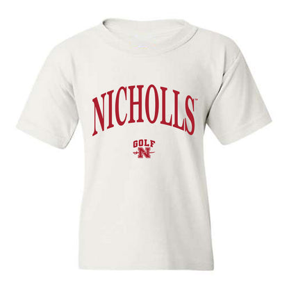 Nicholls State - NCAA Men's Golf : Elliott Aucoin - Classic Fashion Shersey Youth T-Shirt-0