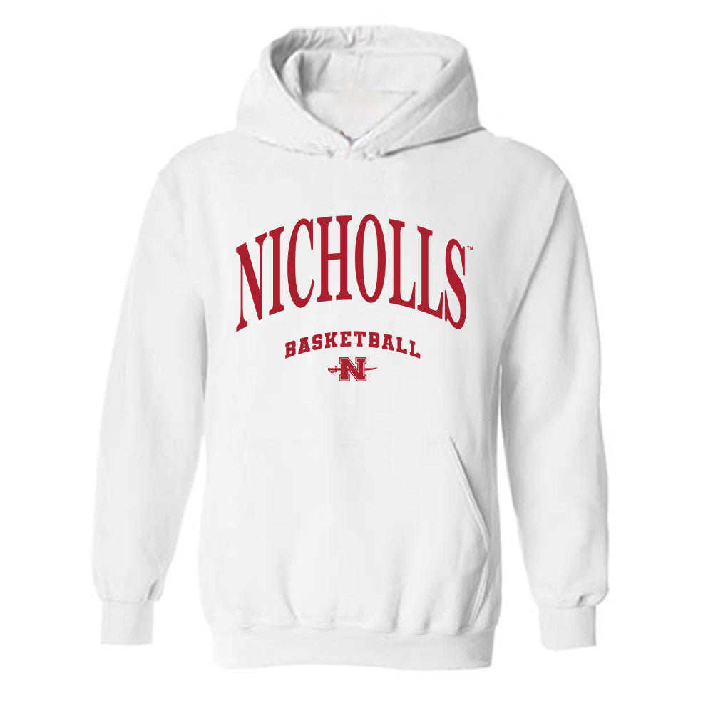 Nicholls State - NCAA Women's Basketball : Rie Rie Kenembeni - Classic Fashion Shersey Hooded Sweatshirt-0