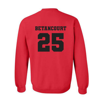 Nicholls State - NCAA Men's Basketball : Domanic Betancourt - Classic Fashion Shersey Crewneck Sweatshirt-1