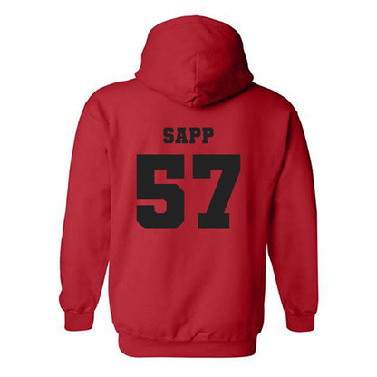 Nicholls State - NCAA Football : Jamaal Sapp - Classic Fashion Shersey Hooded Sweatshirt-1