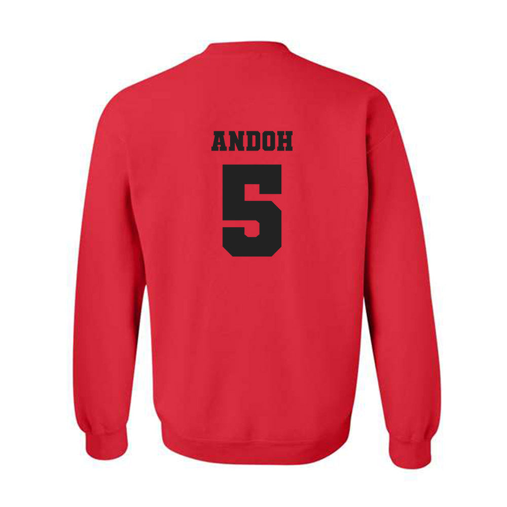Nicholls State - NCAA Football : Kayden Andoh - Classic Fashion Shersey Crewneck Sweatshirt-1