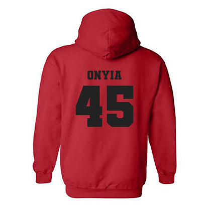 Nicholls State - NCAA Football : Noah Onyia - Classic Fashion Shersey Hooded Sweatshirt-1