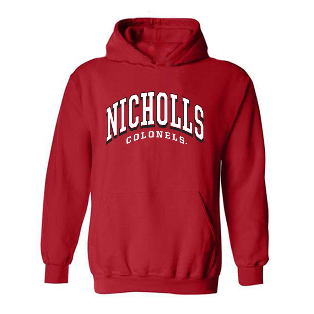 Nicholls State - NCAA Softball : Carmella Muccilli - Classic Fashion Shersey Hooded Sweatshirt-0