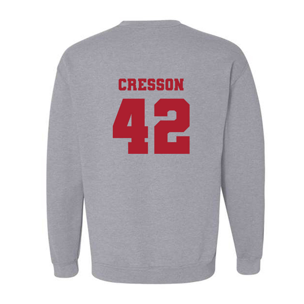 Nicholls State - NCAA Football : David Cresson - Classic Fashion Shersey Crewneck Sweatshirt-1