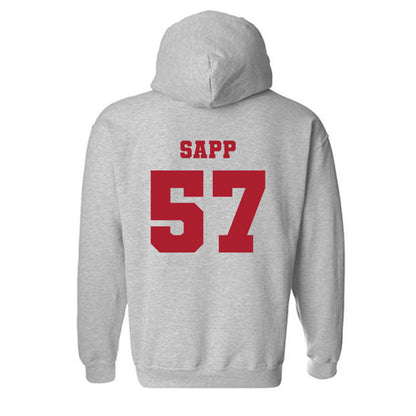 Nicholls State - NCAA Football : Jamaal Sapp - Classic Fashion Shersey Hooded Sweatshirt-1