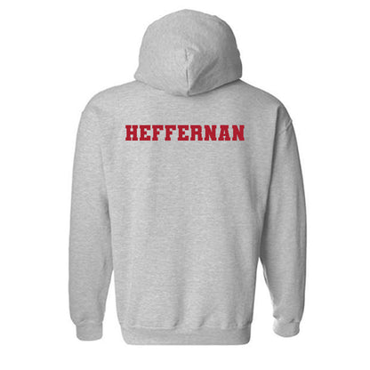 Nicholls State - NCAA Men's Track & Field : Mason Heffernan - Classic Fashion Shersey Hooded Sweatshirt-1