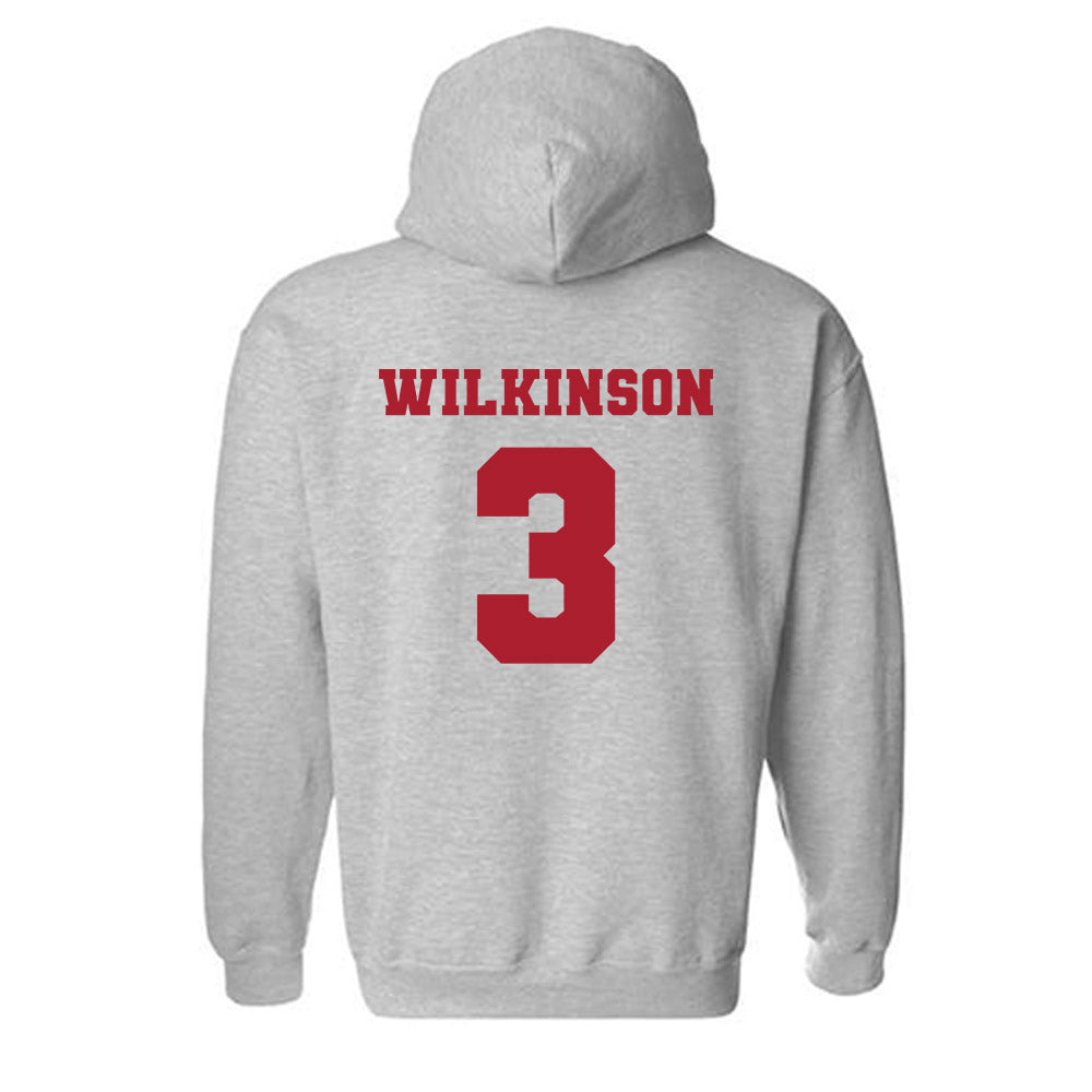 Nicholls State - NCAA Beach Volleyball : Brooklynn Wilkinson - Classic Fashion Shersey Hooded Sweatshirt-1