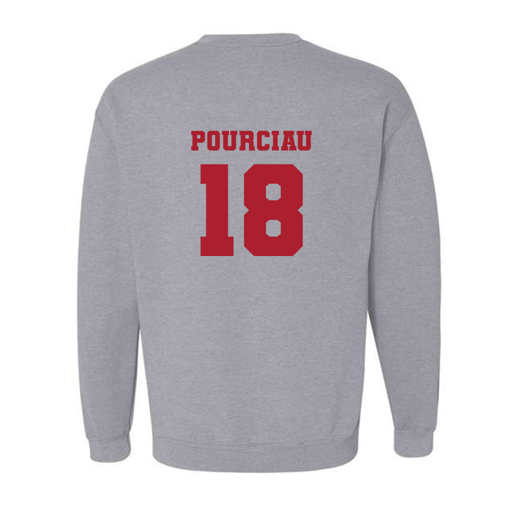 Nicholls State - NCAA Baseball : Clayton Pourciau - Classic Fashion Shersey Crewneck Sweatshirt-1