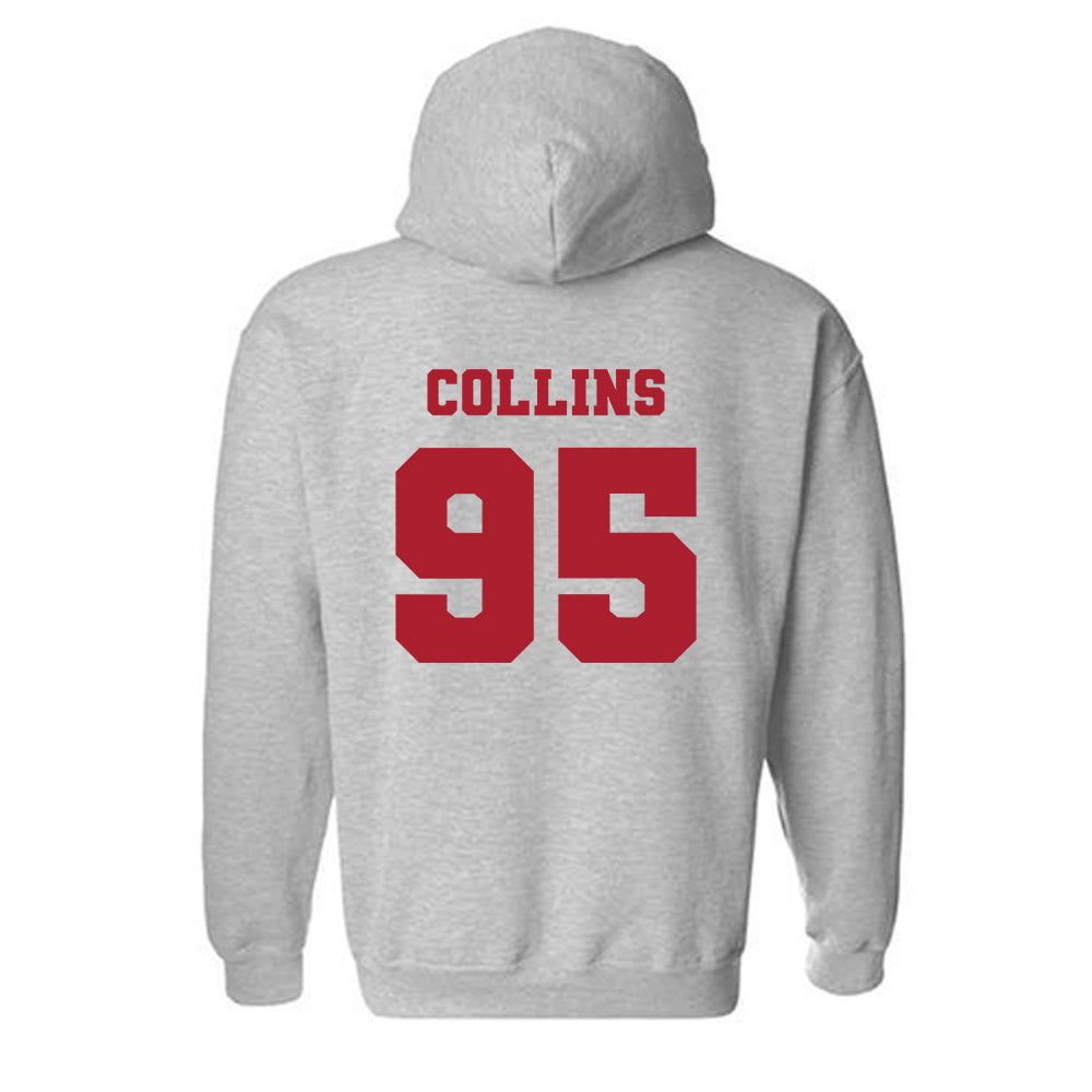 Nicholls State - NCAA Football : Shay Collins - Classic Fashion Shersey Hooded Sweatshirt-1
