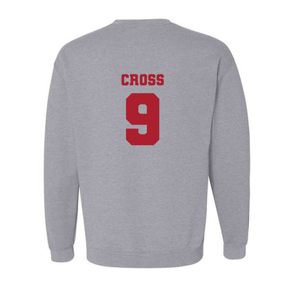 Nicholls State - NCAA Men's Basketball : Zaiden Cross - Classic Fashion Shersey Crewneck Sweatshirt-1