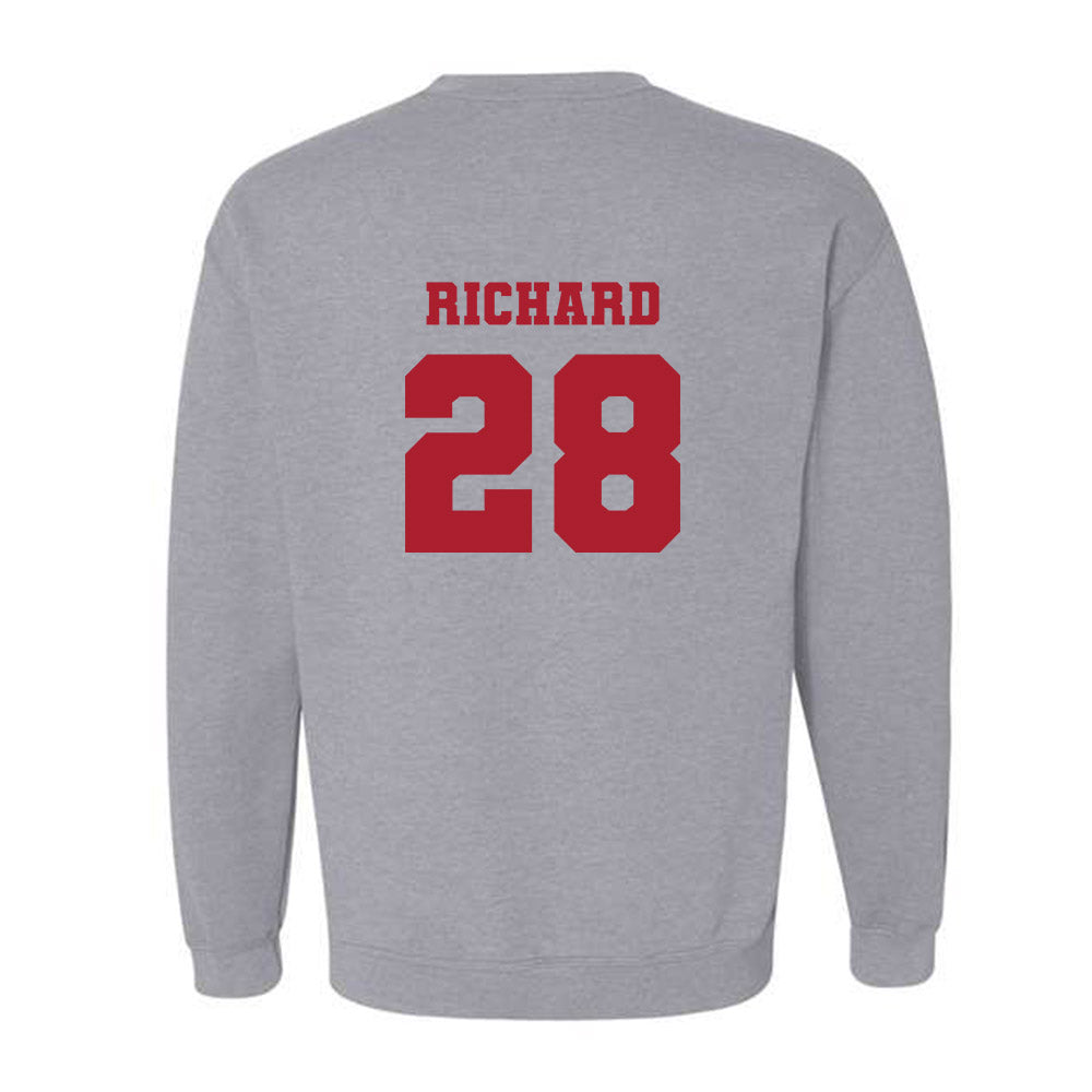 Nicholls State - NCAA Baseball : Dawson Richard - Classic Fashion Shersey Crewneck Sweatshirt-1