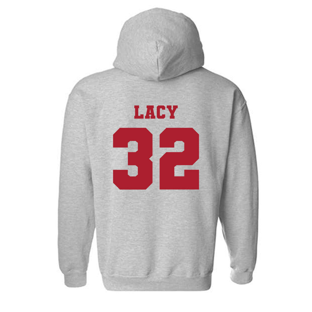 Nicholls State - NCAA Baseball : Peyton Lacy - Classic Fashion Shersey Hooded Sweatshirt-1