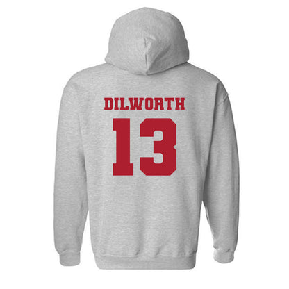 Nicholls State - NCAA Football : Zavian Dilworth - Classic Fashion Shersey Hooded Sweatshirt-1