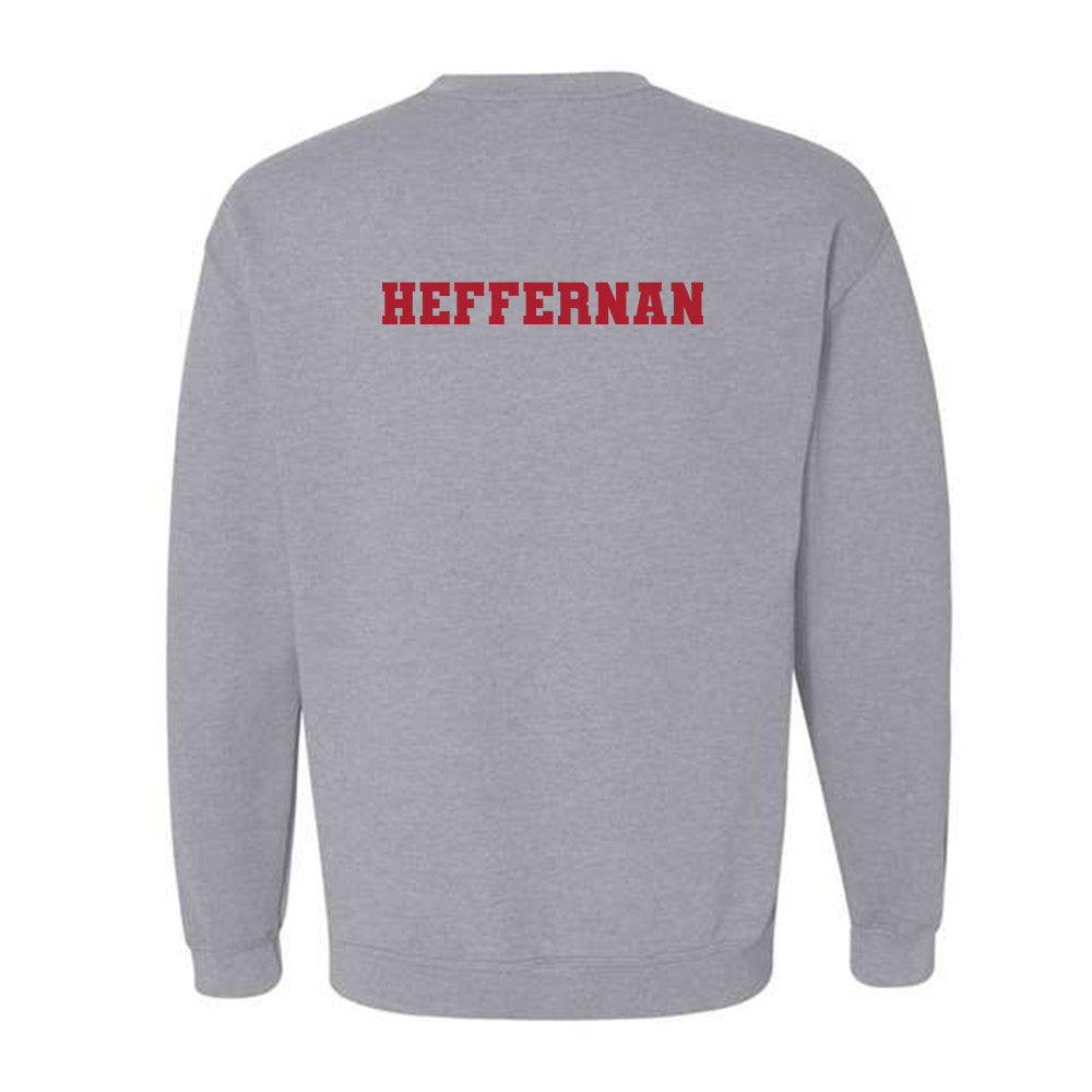 Nicholls State - NCAA Men's Track & Field : Mason Heffernan - Classic Fashion Shersey Crewneck Sweatshirt-1