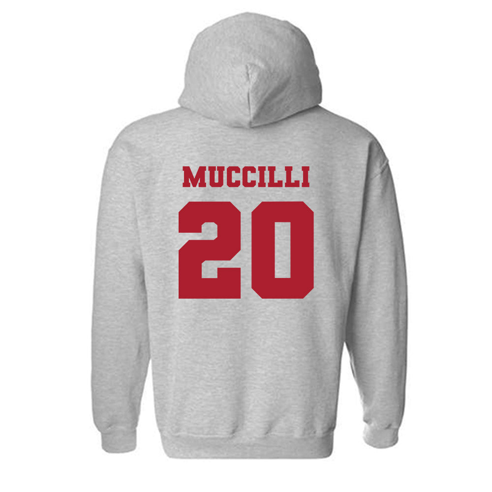 Nicholls State - NCAA Softball : Carmella Muccilli - Classic Fashion Shersey Hooded Sweatshirt-1