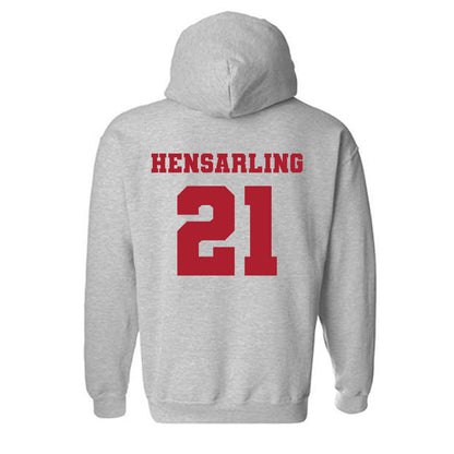 Nicholls State - NCAA Baseball : Cannon Hensarling - Classic Fashion Shersey Hooded Sweatshirt-1