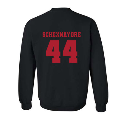 Nicholls State - NCAA Baseball : Owen Schexnaydre - Classic Fashion Shersey Crewneck Sweatshirt-1
