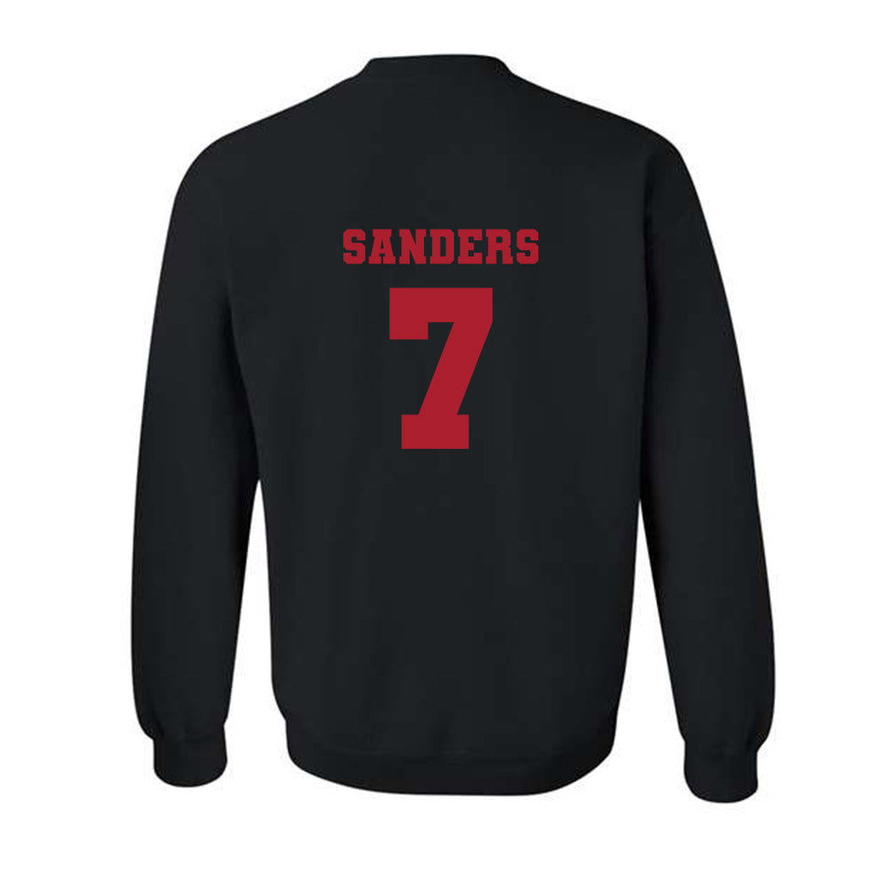 Nicholls State - NCAA Men's Basketball : Grant Sanders - Classic Fashion Shersey Crewneck Sweatshirt-1
