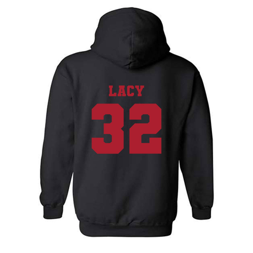 Nicholls State - NCAA Baseball : Peyton Lacy - Classic Fashion Shersey Hooded Sweatshirt-1