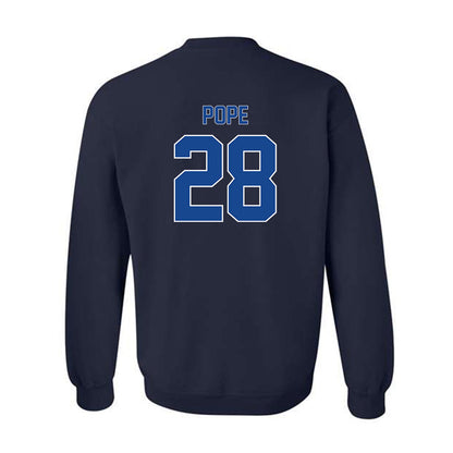Georgia State - NCAA Football : Josiah Pope - Classic Fashion Shersey Crewneck Sweatshirt-1