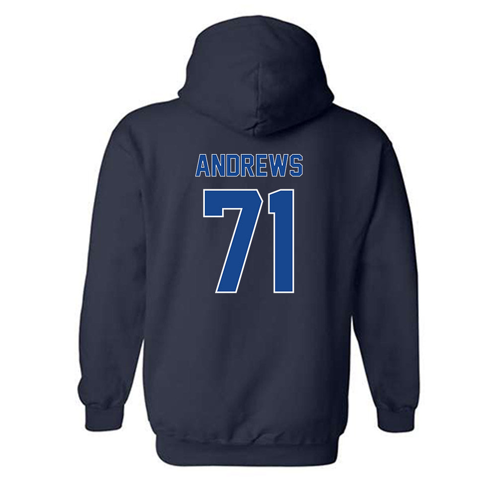 Georgia State - NCAA Football : Aidan Andrews - Classic Fashion Shersey Hooded Sweatshirt-1