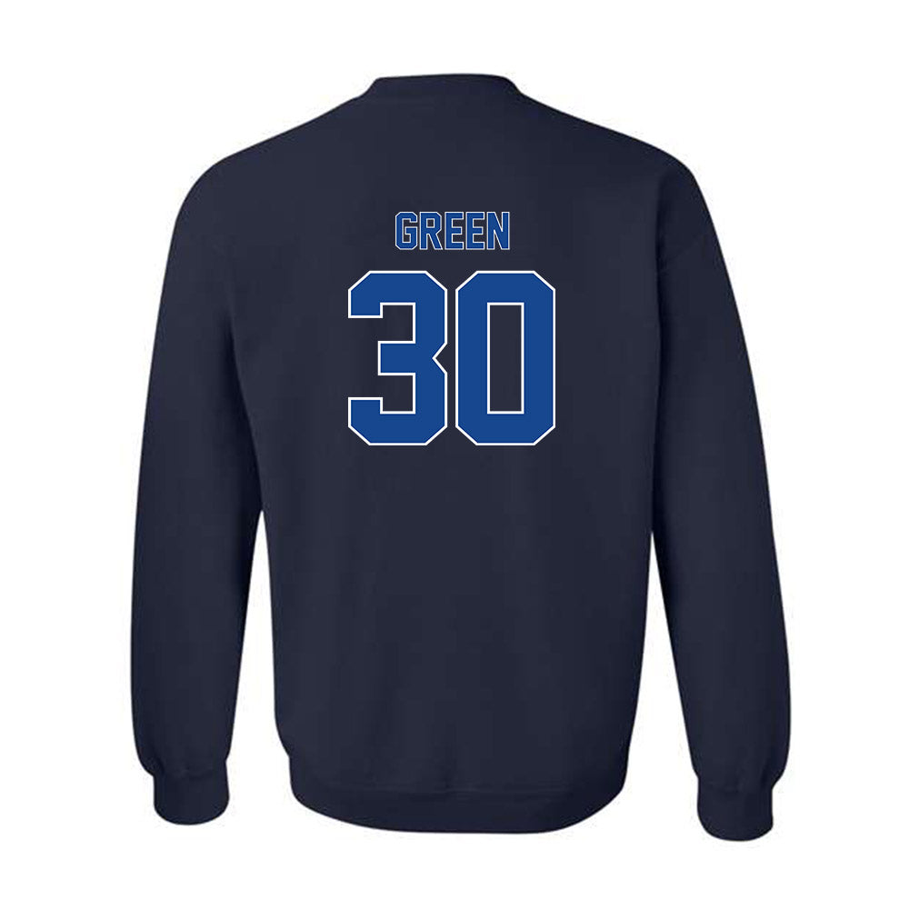 Georgia State - NCAA Football : Ryan Green - Classic Fashion Shersey Crewneck Sweatshirt-1