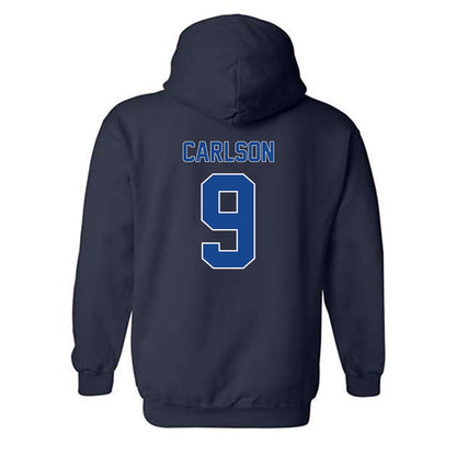 Georgia State - NCAA Baseball : Hunter Carlson - Classic Fashion Shersey Hooded Sweatshirt-1