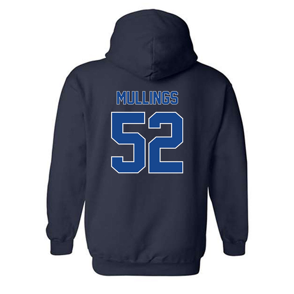 Georgia State - NCAA Football : Alexander Mullings - Classic Fashion Shersey Hooded Sweatshirt-1