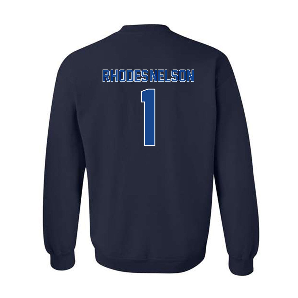 Georgia State - NCAA Football : Jabriel Rhodes-Nelson - Classic Fashion Shersey Crewneck Sweatshirt-1