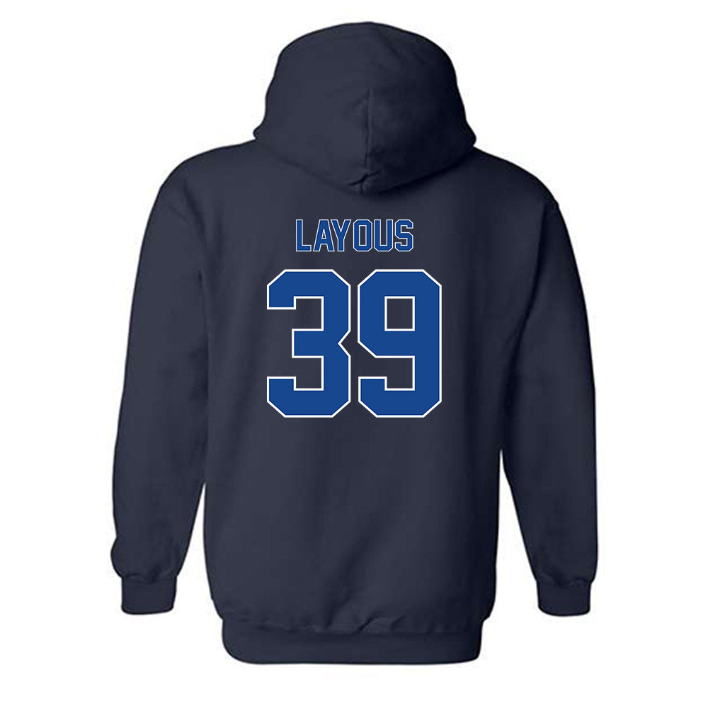 Georgia State - NCAA Football : Samer Layous - Classic Fashion Shersey Hooded Sweatshirt-1