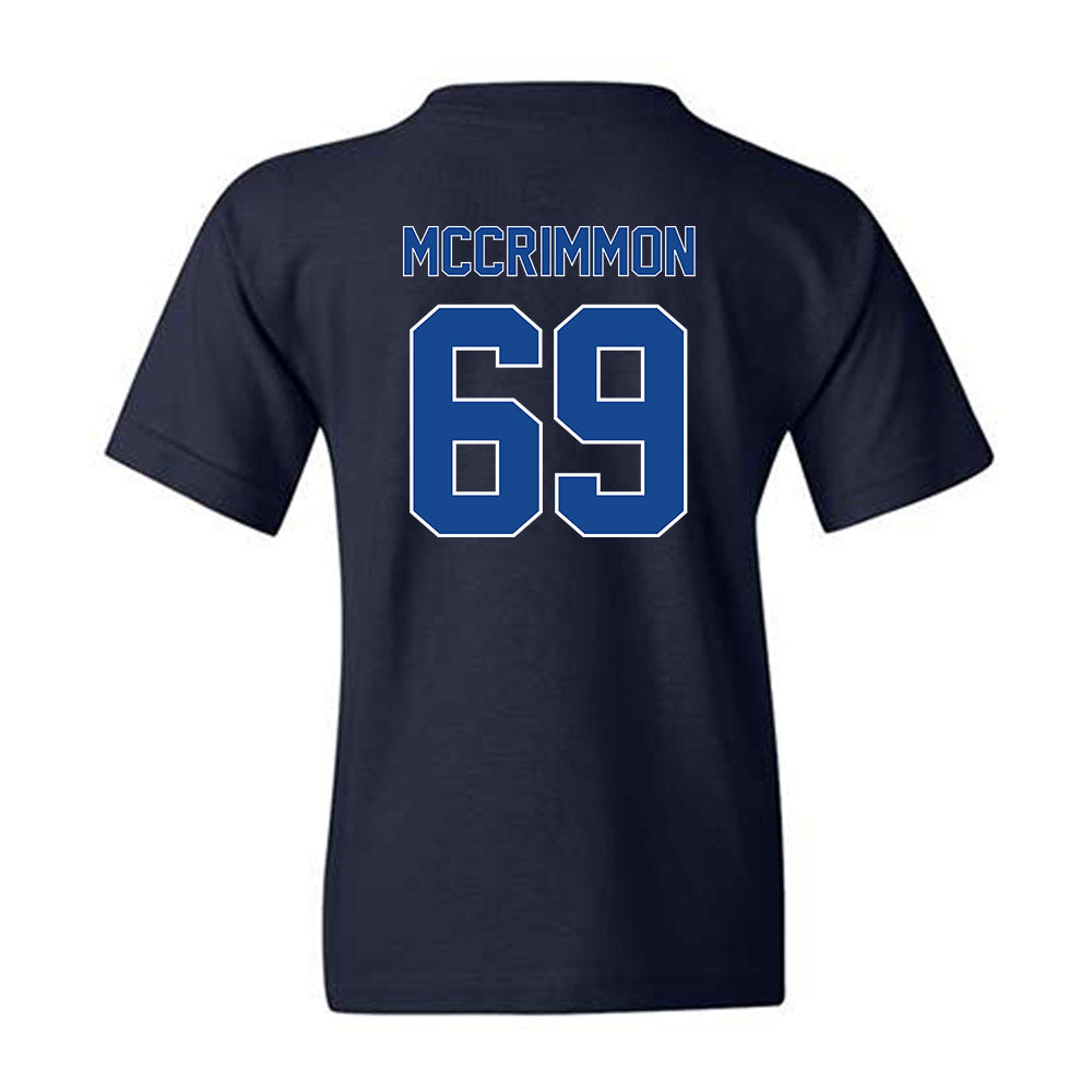 Georgia State - NCAA Football : Jeremiah McCrimmon - Classic Fashion Shersey Youth T-Shirt-1