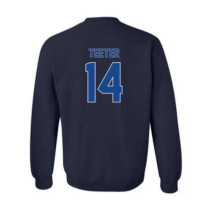 Georgia State - NCAA Football : Christian Teeter - Classic Fashion Shersey Crewneck Sweatshirt-1