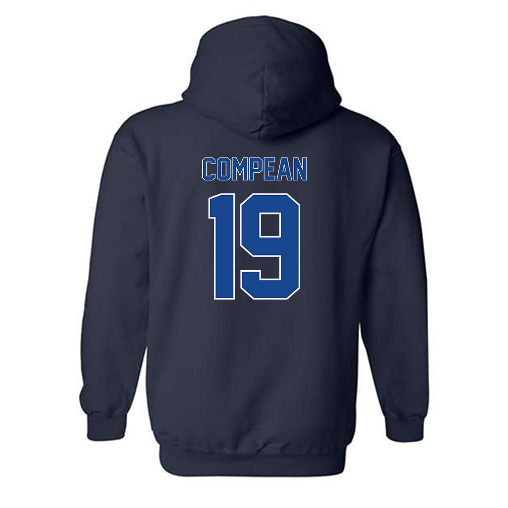 Georgia State - NCAA Beach Volleyball : Bella Compean - Classic Fashion Shersey Hooded Sweatshirt-1