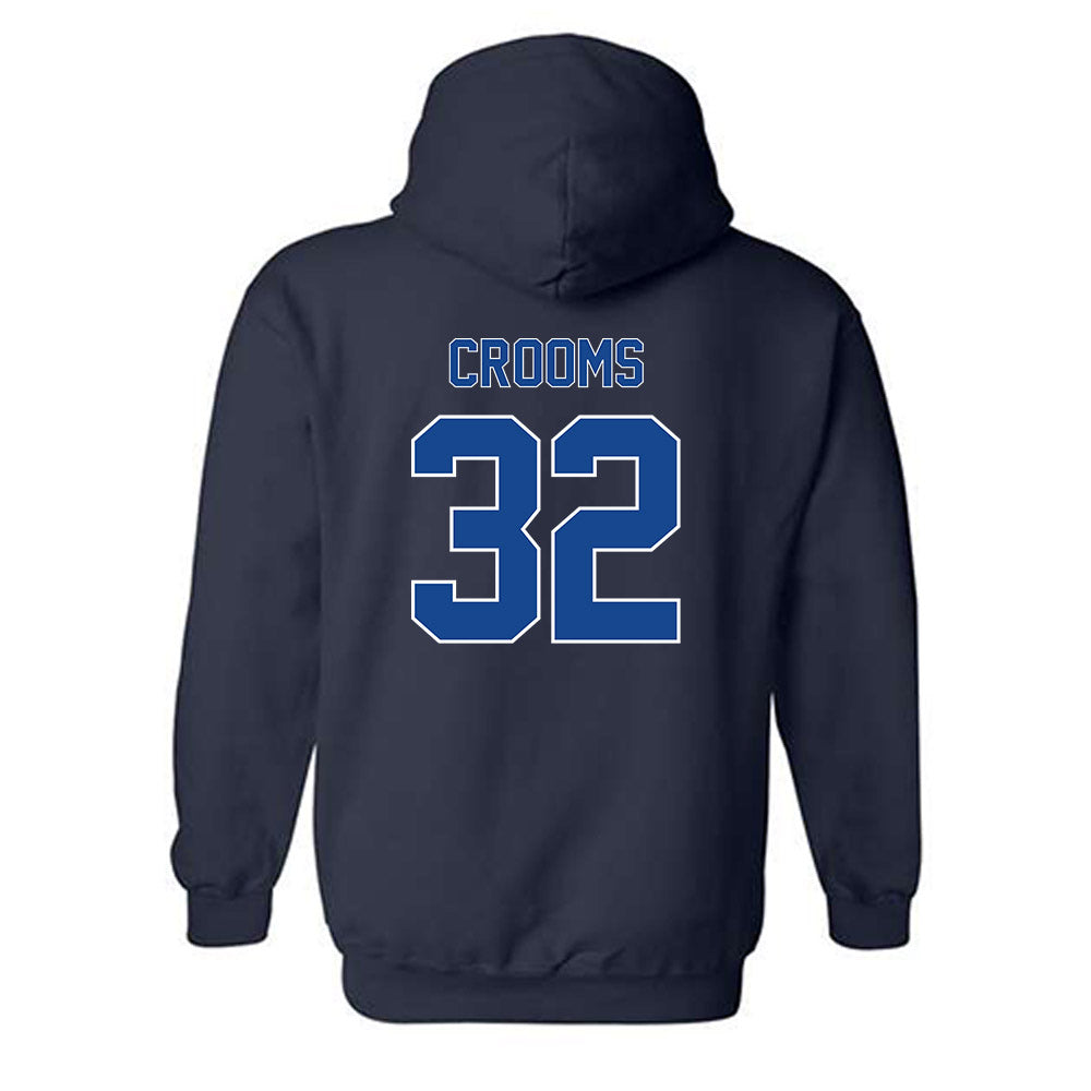 Georgia State - NCAA Baseball : Brian Crooms - Classic Fashion Shersey Hooded Sweatshirt-1