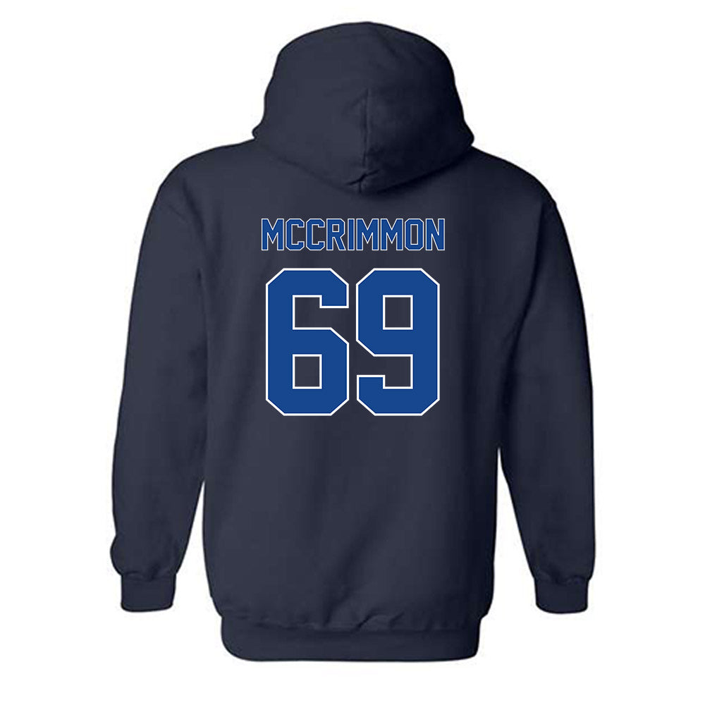 Georgia State - NCAA Football : Jeremiah McCrimmon - Classic Fashion Shersey Hooded Sweatshirt-1