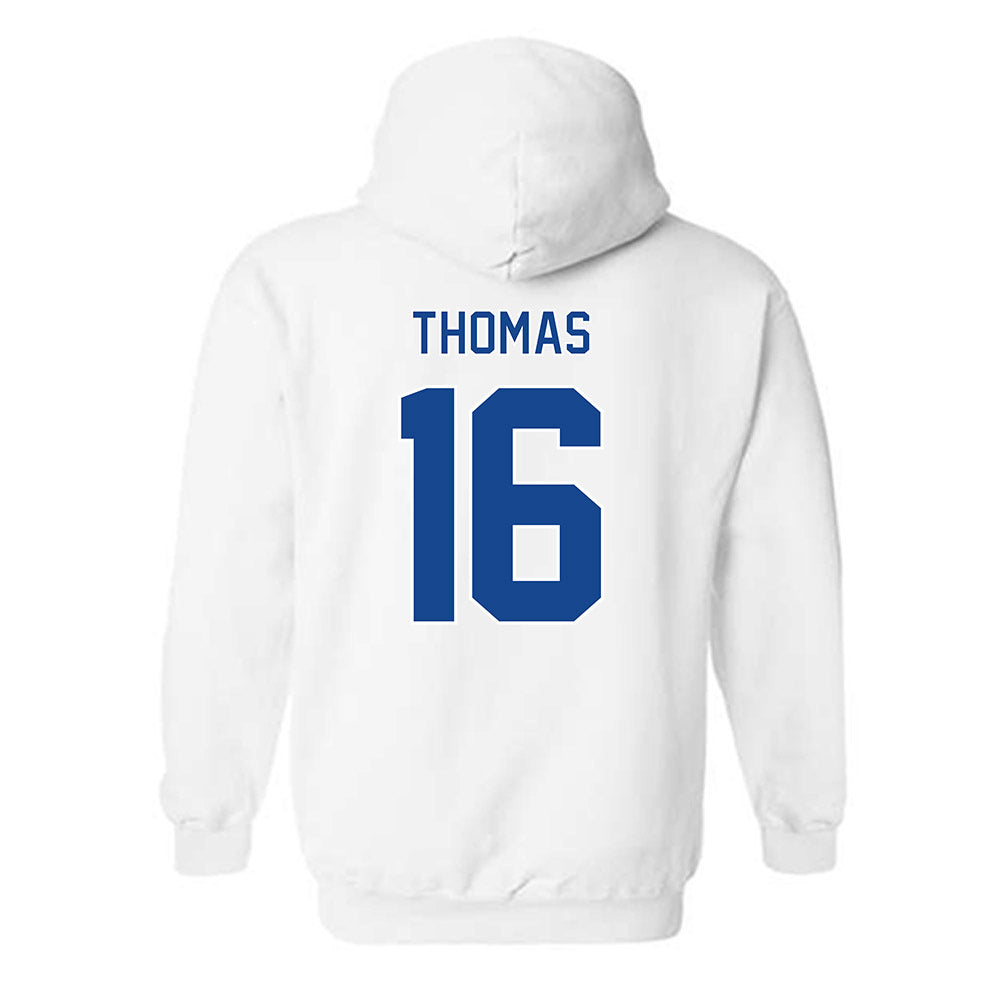 Georgia State - NCAA Football : Bishop Thomas - Classic Fashion Shersey Hooded Sweatshirt-1