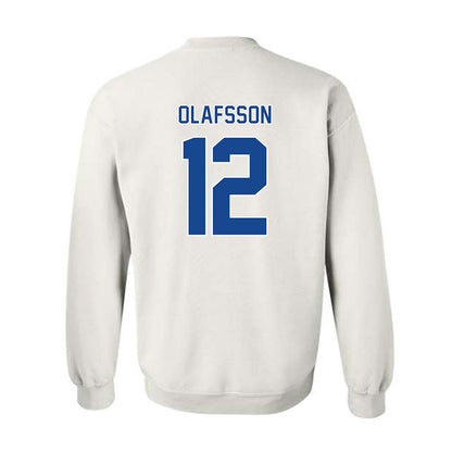 Georgia State - NCAA Football : Jadon Olafsson - Classic Fashion Shersey Crewneck Sweatshirt-1