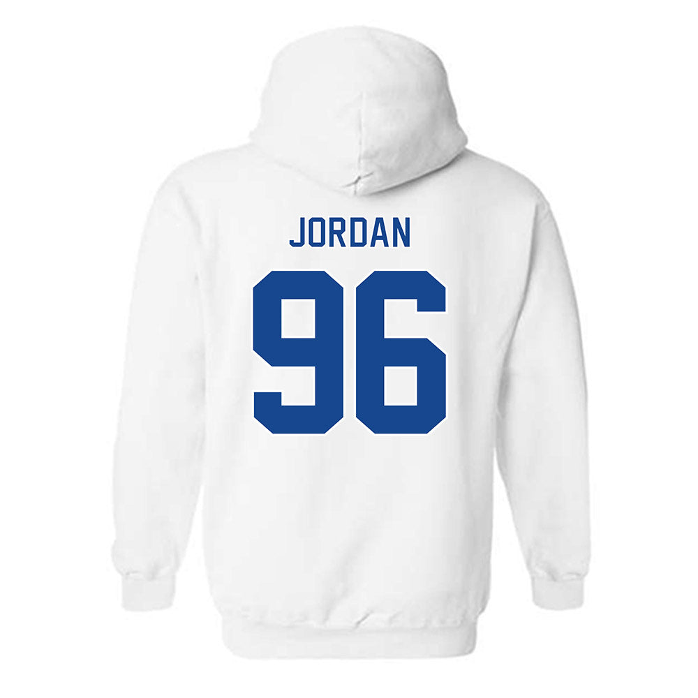 Georgia State - NCAA Football : Jalen Jordan - Classic Fashion Shersey Hooded Sweatshirt-1